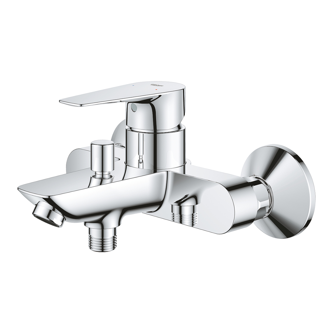 Смесител за вана Grohe Bauedge 1/2, хром 23604001 – Grohe 11.23.72.0142 – снимка 3